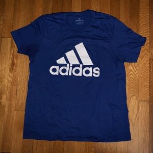 Adidas Blue Logo T-shirt - Never worn - Brand New
